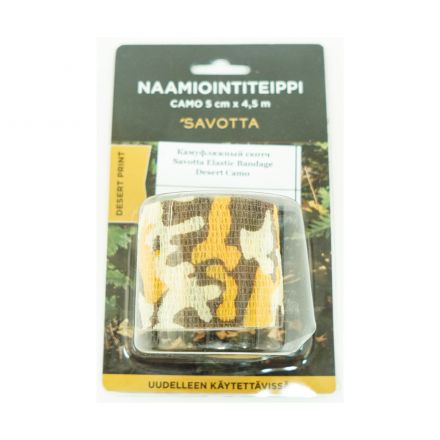 Камуфляжный скотч Savotta Elastic Bandage Desert Camo 5x450 см