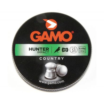 Пули Gamo Hunter 4,5 мм, 0,49 грамм, 250 штук