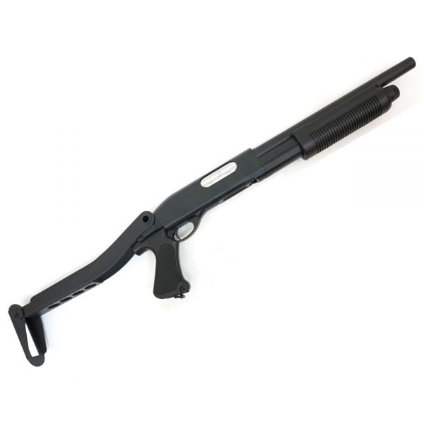 Страйкбольный дробовик Cyma Remington M870 Compact, складной приклад (CM.352M)